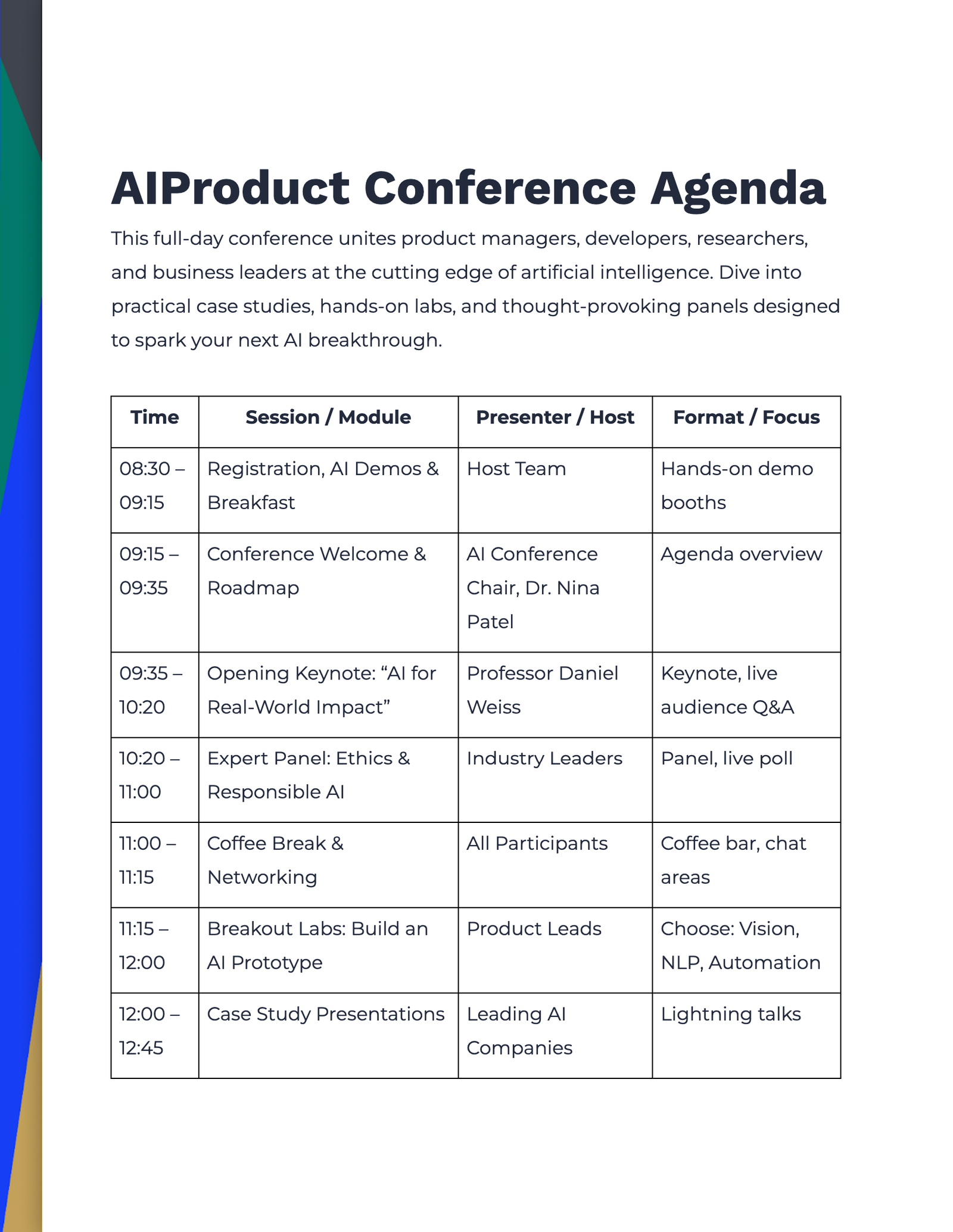 Conference Agenda