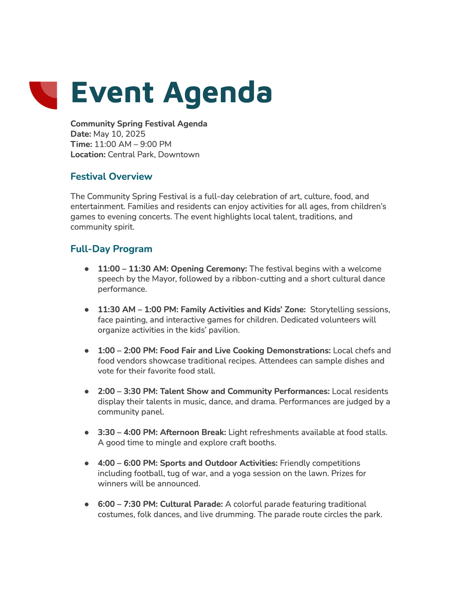 Event Agenda Event Agenda