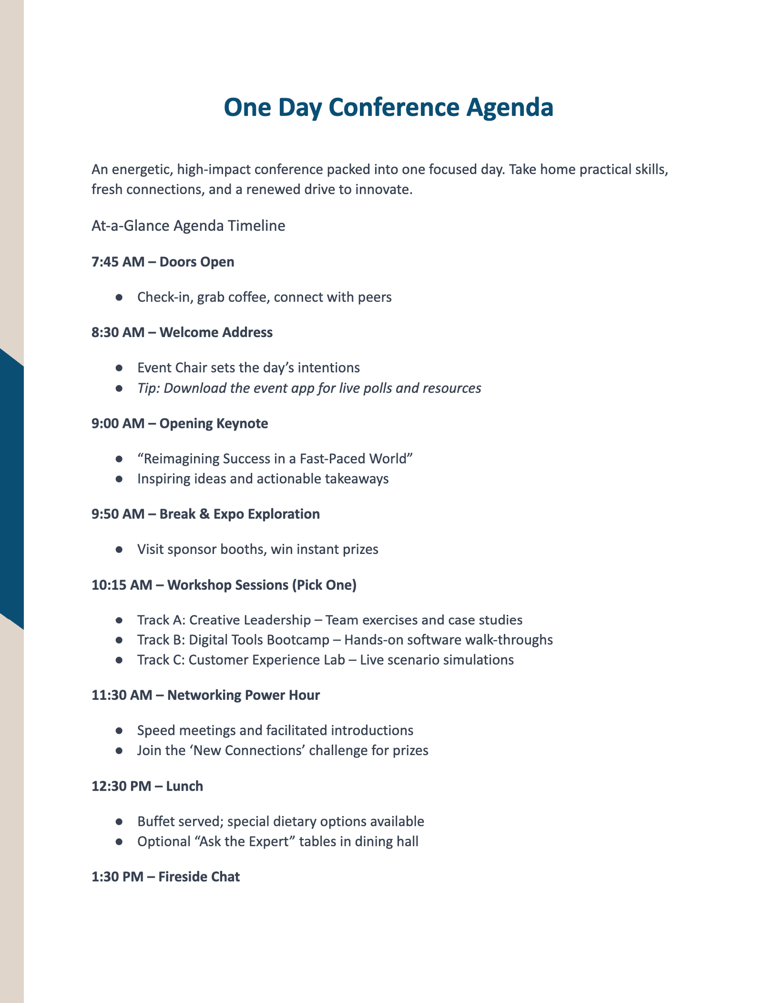 Conference Agenda
