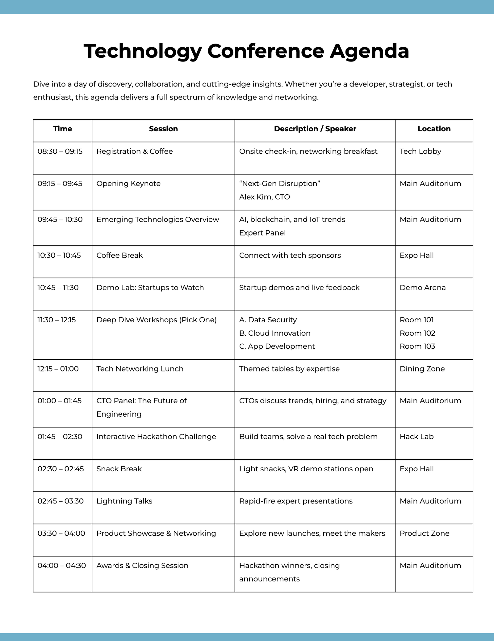 Conference Agenda