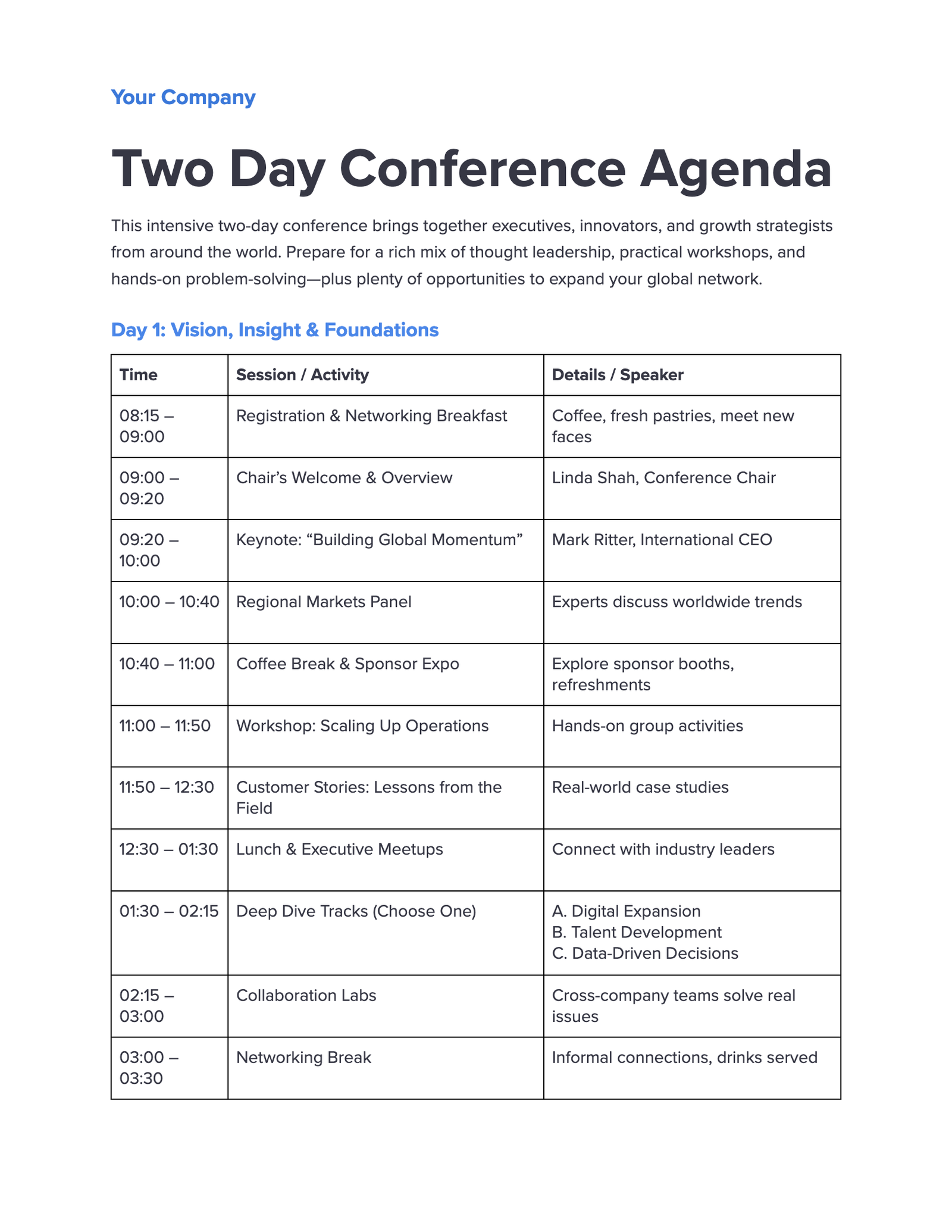 Conference Agenda