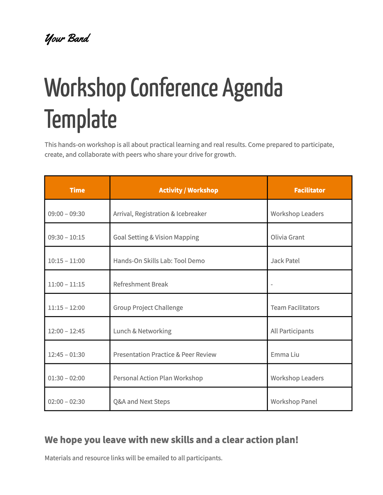 Conference Agenda