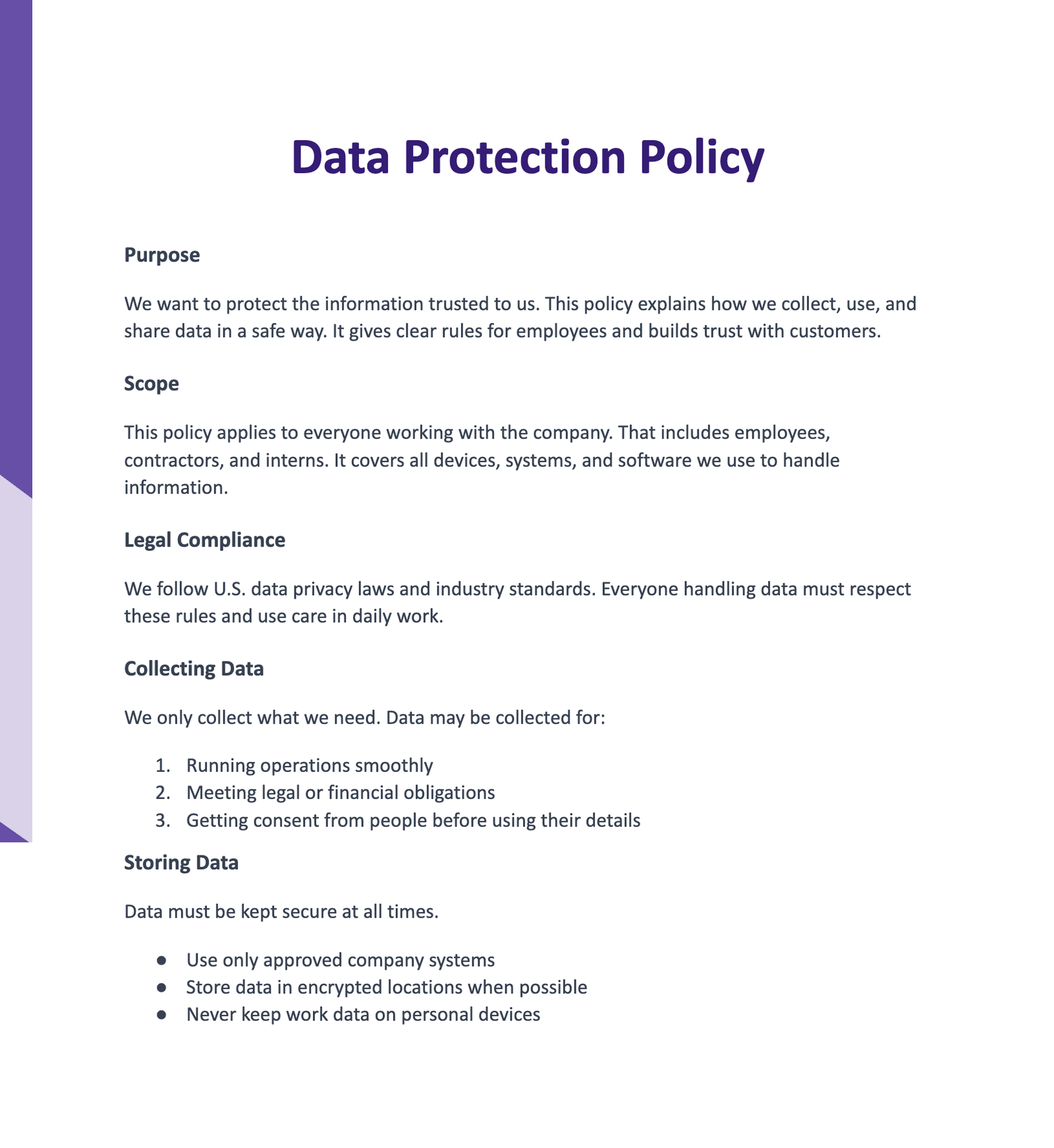 Data Protection Policy